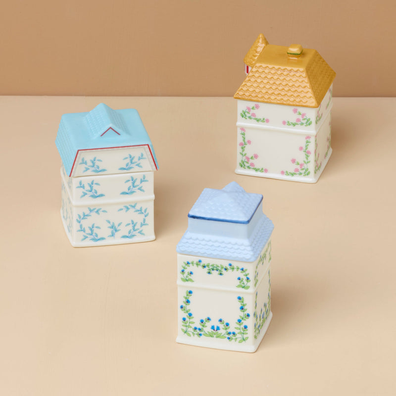 DTOC Lenox Village Regional Spice Jars S
