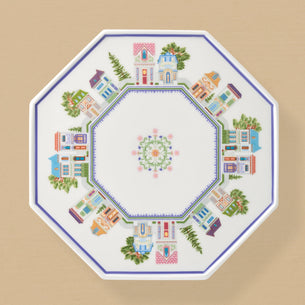 Lenox Spice Village Cake Plate