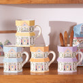 Lenox Spice Village Mugs, Set of 4