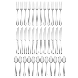 Studio 1414 36-Piece Flatware Set